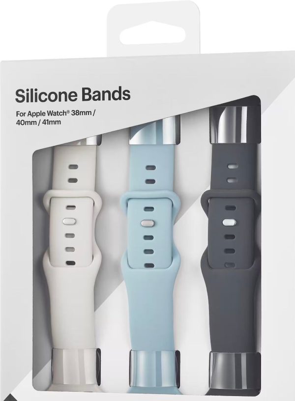 silicone bands 3 pack